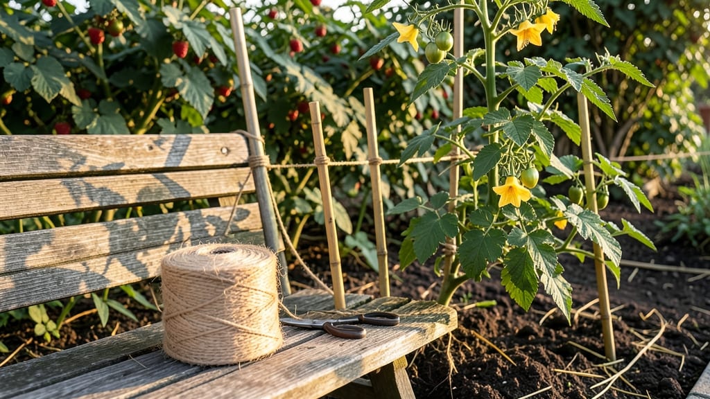 Tomato Plant Twine: Sturdy Support for Bushier Vines and Bigger Harvests