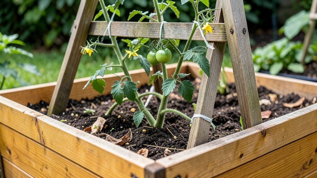 Tomato Trellis for Raised Beds: Space-Saving Support for Bountiful Harvests