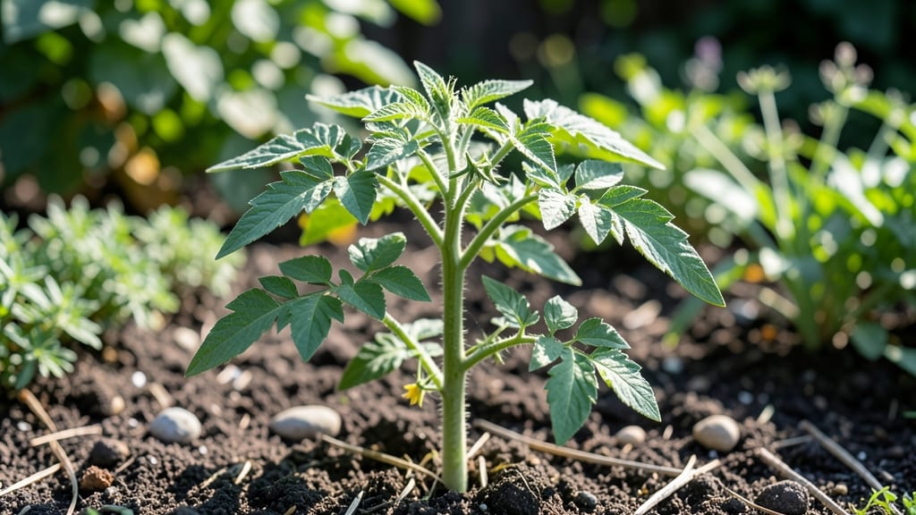 What Do Young Tomato Plants Look Like: Leafy Stems and Tiny Green Foliage Guide