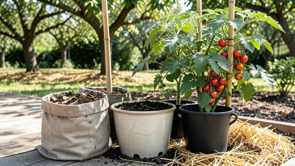 Cherry Tomato Container Size: Compact Bush Growth for High-Yield Pots