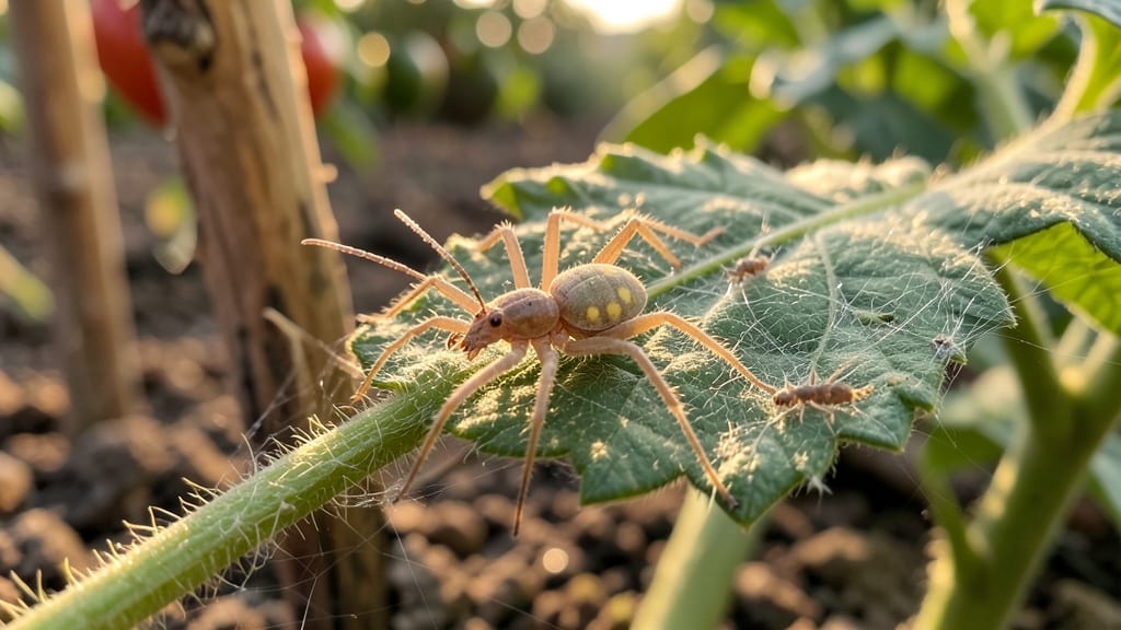 Spider Mites on Tomato Plants: Organic Spray That Stops Outbreaks Fast